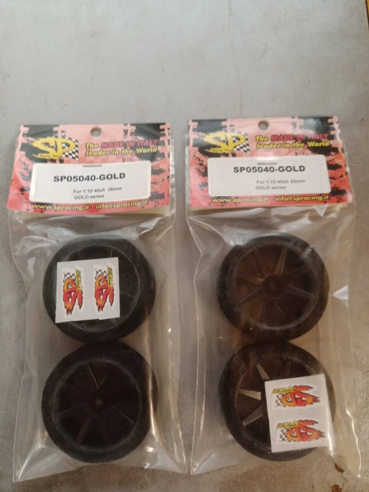 Gomme SP Racing 1:10 40sh  - Immagine 1 di 1