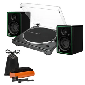 Audio Technica AT-LP60X Fully Automatic Belt Drive Stereo Turntable Black - Picture 1 of 7