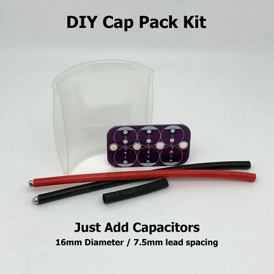 ATOMIC DIY ESC Cap Pack Kit - Just Add Capacitors - 6 Capacitor PCB - Image 1 of 4