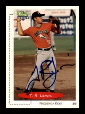 1991 Classic Best #238 T.R. Lewis AUTOGRAPHED!!!! 242943