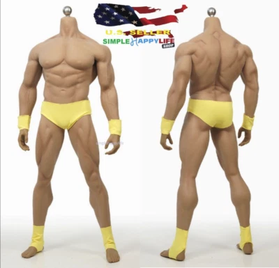 TBLeague Phicen M34 1/6 scale Steel Skeleton Male Seamless Muscular Body ❶USA❶ - Image 1 of 3