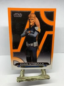 Cham Syndulla REB-12 Orange Star Wars Topps 2017 Galactic Files Trading Card - Picture 1 of 4