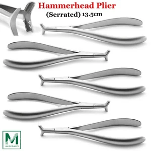 Kieferorthopädische Hammerkopfzange gezahnter Drahtbiegen NITI Cinch Tie Back Labor 5 STCK. - Bild 1 von 4