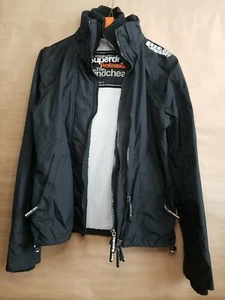 SUPERDRY Professional The Windcheater Black Windbreaker Damen Jacke Gr. S - Bild 1 von 10