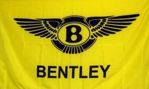 Bandera Bentley Racing 3x5 pies carros carreras espectáculo garaje pared taller - Imagen 1 de 3