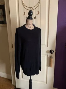 "Nuevo suéter polo NORDSTROM BP negro para hombre pequeño 40"" 29""" - Imagen 1 de 12