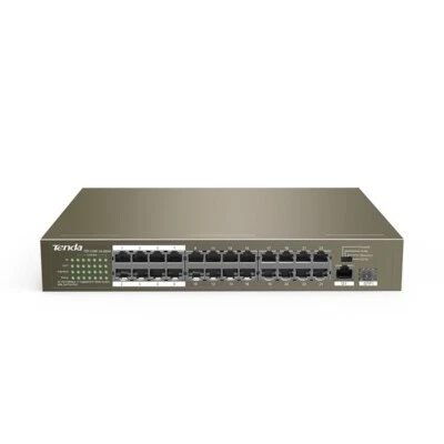 6932849431681 Tenda TEF1126P-24-250W network switch Unmanaged Fast Ethernet (10/ - Image 1 of 3
