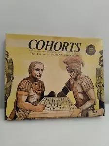 Vintage 1977 Cohorts The Game Of Roman Checkers - Famous Authors Series - Picture 1 of 16