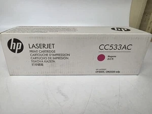 HP LaserJet Magenta Ink Cartridge, CC533AC - Picture 1 of 3