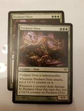 2x Predator Ooze Dark Ascension MTG