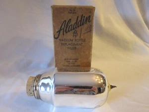 Relleno de repuesto ALADDIN genuino nuevo de stock No. 01 Botella de vacío 1/2 pinta caja de corcho - Imagen 1 de 18