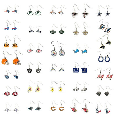 Pendientes colgantes NFL - Elige tu equipo Foto 1 de 4