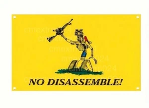 NO DISASSEMBLE Man Cave Flagge 3x5’ Banner Wandteppich Five Alive Don’t Tread On Me🔥 - Bild 1 von 2