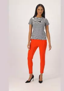 Isaac Mizrahi Live! Petite Superknit Skinny Ankle Pant | Bright Rouge | PXLarge - Picture 1 of 1