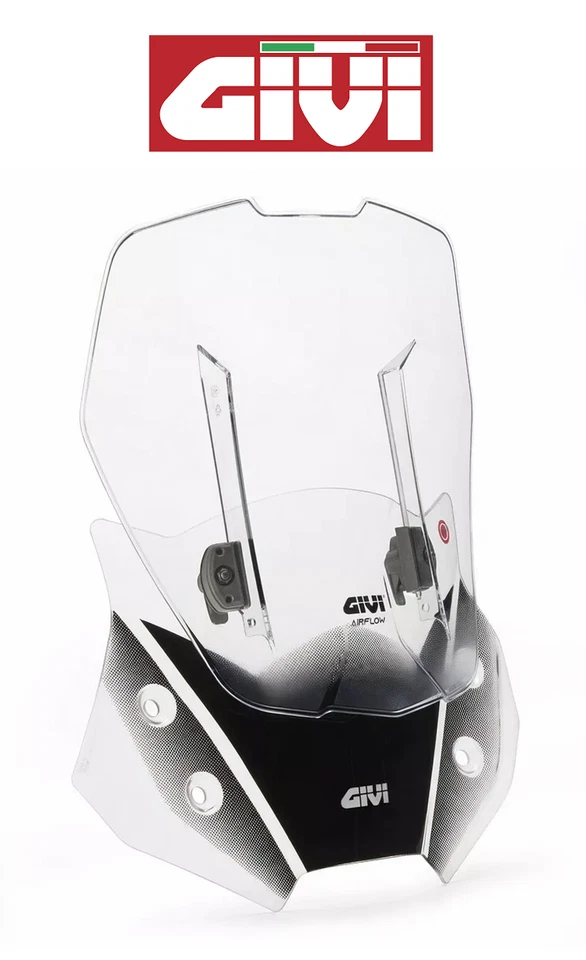 AF3112B Cupolino GIVI SUZUKI DL 650 V-STROM 17-24 scorrevole AIRFLOW trasparent