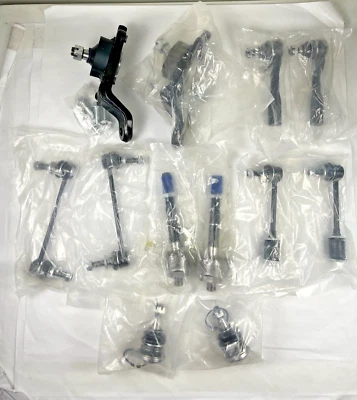 12PCS Complete Front & Rear Suspension Kit For Toyota Sequoia 2001-2002 Tundra - Image 1 of 4
