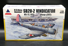 1/48 Accurate Miniatures SB2U-2 Vindicator Model Kit USS Wasp - Sealed [U6]