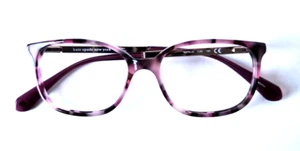 KATE SPADE NATALIA YJM VIOLET NEW AUTHENTIC FULL RIM EYEGLASSES FRAMES 50-16-140 - Picture 1 of 9