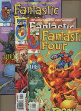 Fantastic Four Vol 3 * 3 Book Lot * Spider-Man! Claremont! Larroca! Marvel