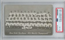 1947 Exhibit 302 Yankees 1951 PSA 4 646588 