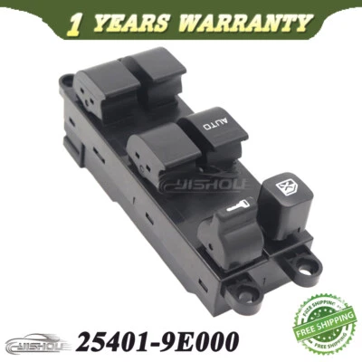 For 2000-04 Nissan Frontier Xterra Altima Sentra Front Left Window Switch DS1407 - Imagem 1 de 4