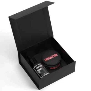 Rockstar Gift Set Combo Beard Oil 25ml Classic Rock 100ml - Picture 1 of 3