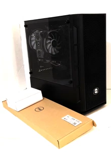 GAMING DESKTOP PC B150M-D2VX-SI 32GB  i7-6700 3.40GHZ NO DRIVE RX580 GPU - Picture 1 of 8