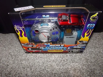 1/64  MUSCLE MACHINES 1969 CAMARO 27 MHZ RADIO CONTROL CAR RED - Image 1 of 2