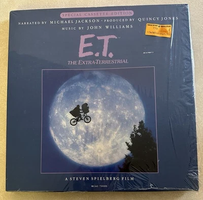 Michael Jackson 1982 E.T. The Extra-Terrestrial Special Cassette Edition - Image 1 of 4