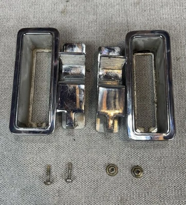 87-95 Chrysler Lebaron Convertible Cromo Tonneau Cierres de Bloqueo Derecha y Derecha OEM Foto 1 de 4