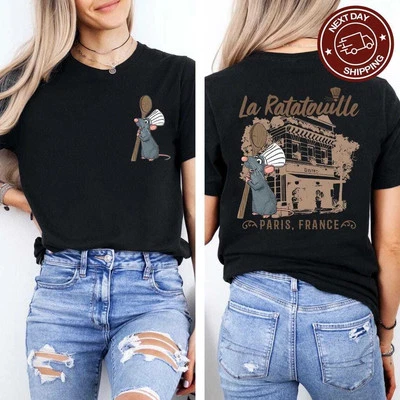 Little Chef Remy Shirt, Disney Ratatouille Paris France Shirt, Pixar Ratatouill - Image 1 of 4