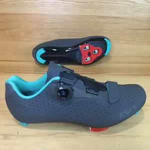 Scarpa da ciclismo FIZIK BOA Tempo R5 donna BOA Dail US 9,75 9 3/4 EU 41 grigio verde acqua - Foto 1 di 24