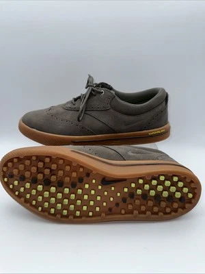 Nike Mens Lunarlon Gray Suede Golf Swingtip Comfort Spikeless Shoes Size 8.5 - Image 1 of 4