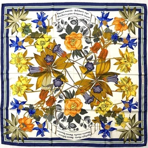 HERMES Schal Carre 90 Flowers of Hellas gereinigt - Bild 1 von 20