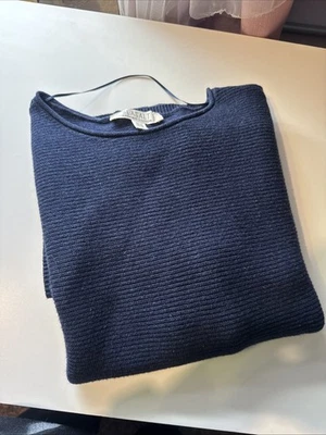 Seasalt Cornwall Makers Jumper - Size 14 - Washed Marine  - EXCELLENT CONDITION - Image 1 of 4