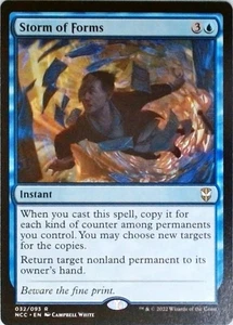 Magic | Commander: Streets of New Capenna | Storm of Forms | 32 | NM - Picture 1 of 1
