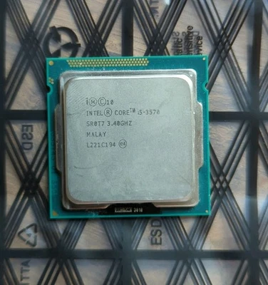 INTEL Core i5-3570k SR0PM 3.40 GHz Core Processing Unit (CPU) - Image 1 of 2