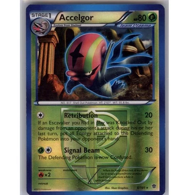 Accelgor (Team Plasma) Reverse Holo Rare Plasma Blast 8/101 NM - Image 1 of 2