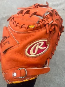 Guante Rawlings Bolder Field LITETOE Guante de Receptor de Béisbol Suave Raro Usado  - Imagen 1 de 9