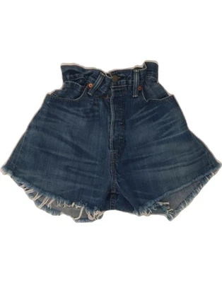 LEVI'S Womens 501 Denim Shorts W34 Large  Blue VY07 - Image 1 of 3