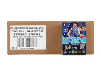 2023/24 PANINI PHOENIX BASKETBALL 6-PACK BLASTER 20-BOX CASE - Image 1 of 4