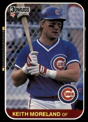 1987 Donruss #169 Keith Moreland - Image 1 of 2