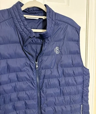 Chaleco de golf para hombre Country Club of Birmingham Peter Millar All Course - XXL, azul marino Foto 1 de 4