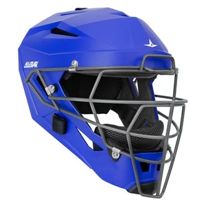 Casco de receptor de béisbol All-Star MVP5 mate para adultos - real - Imagen 1 de 1