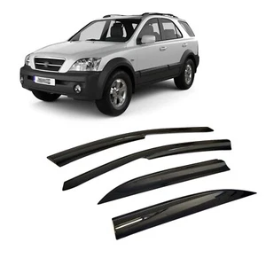 Déflecteurs de vent pluie air Pour Kia Sorento 2002 - 2010 SUV Montage Externe - Afbeelding 1 van 10