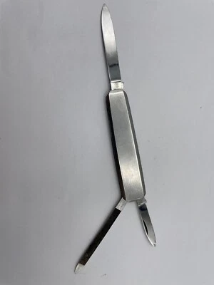 Faca de bolso J. Moede vintage 3 lâminas | Solingen Alemanha | Rostfrei Protea - Imagem 1 de 4