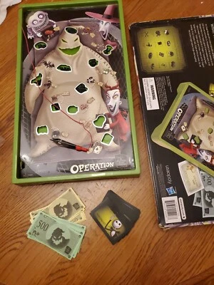 Operación Disney Tim Burton’s Pesadilla antes de Navidad juego para piezas  Foto 1 de 3