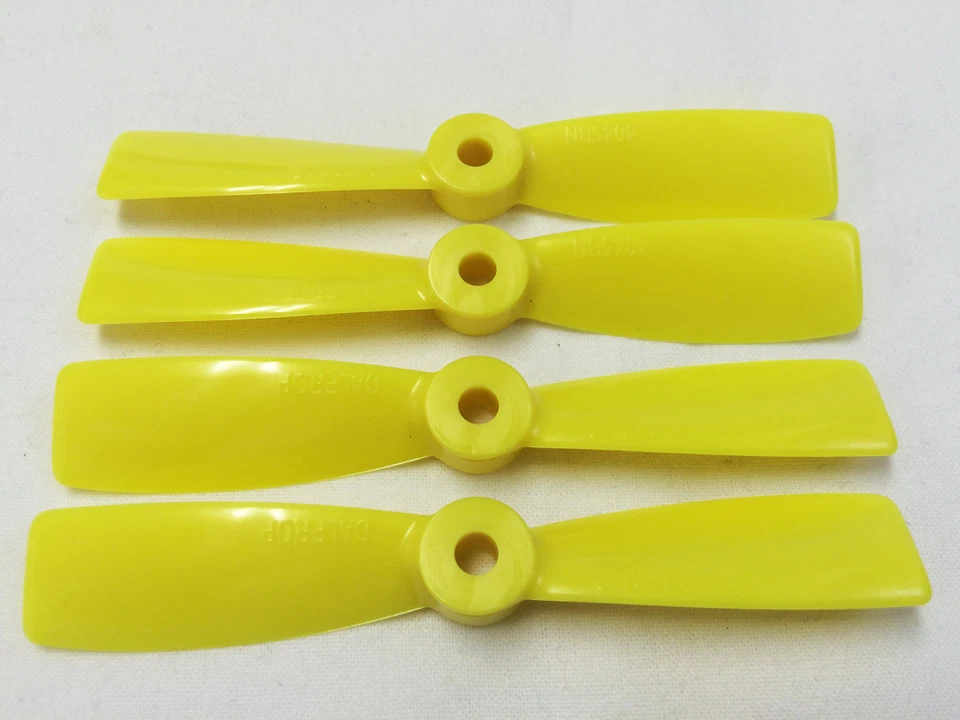 NEW DALPROP Bullnose Two Blade Yellow Propeller [4pcs] : 150+ Mini Drone - Image 1 of 1