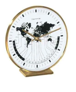 Hermle 22704-002100 Bufalo I World Time Table Clock - Picture 1 of 1