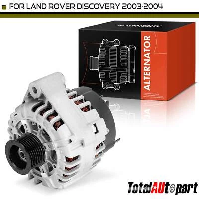 Nuevo alternador para Land Rover Discovery 2003-2004 120A 12V CW polea de 7 ranuras Foto 1 de 4